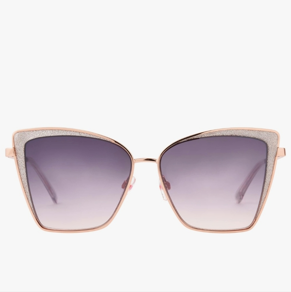 NWT Betsey Johnson Shine Time Cateye Sunglasses - Picture 15 of 15